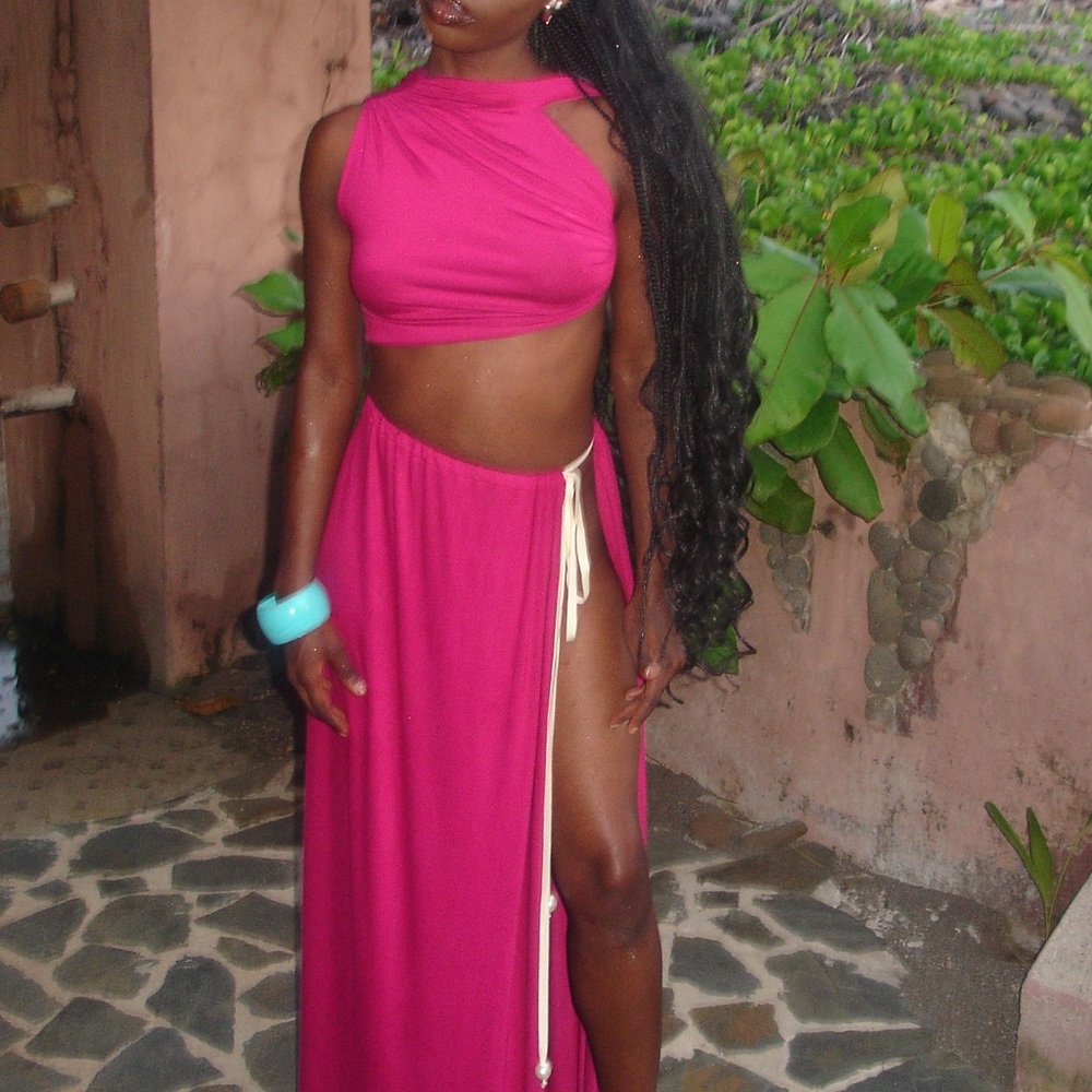 Pink cuocoo dress